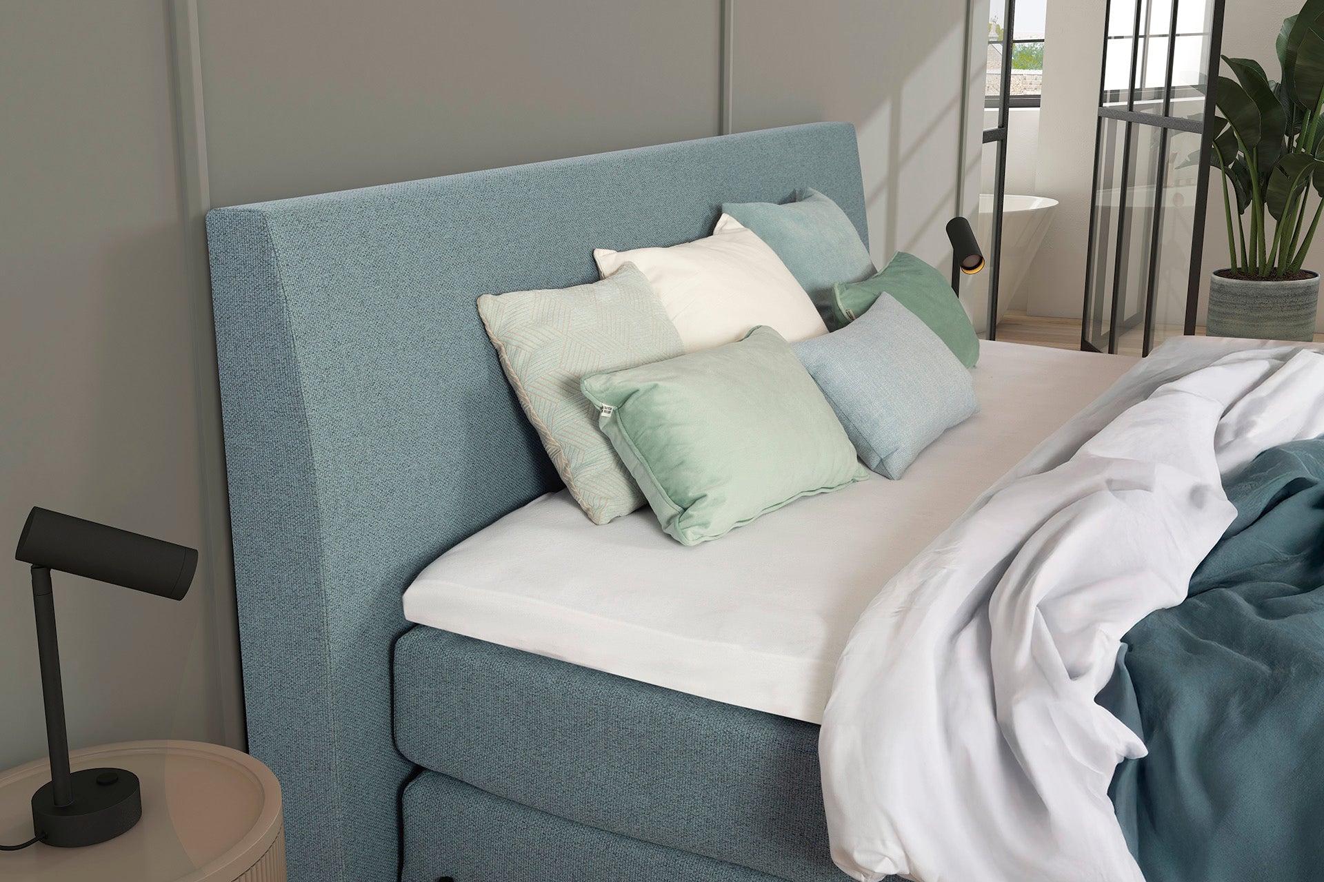 Boxspring Arking opium niagara - Van landschoot