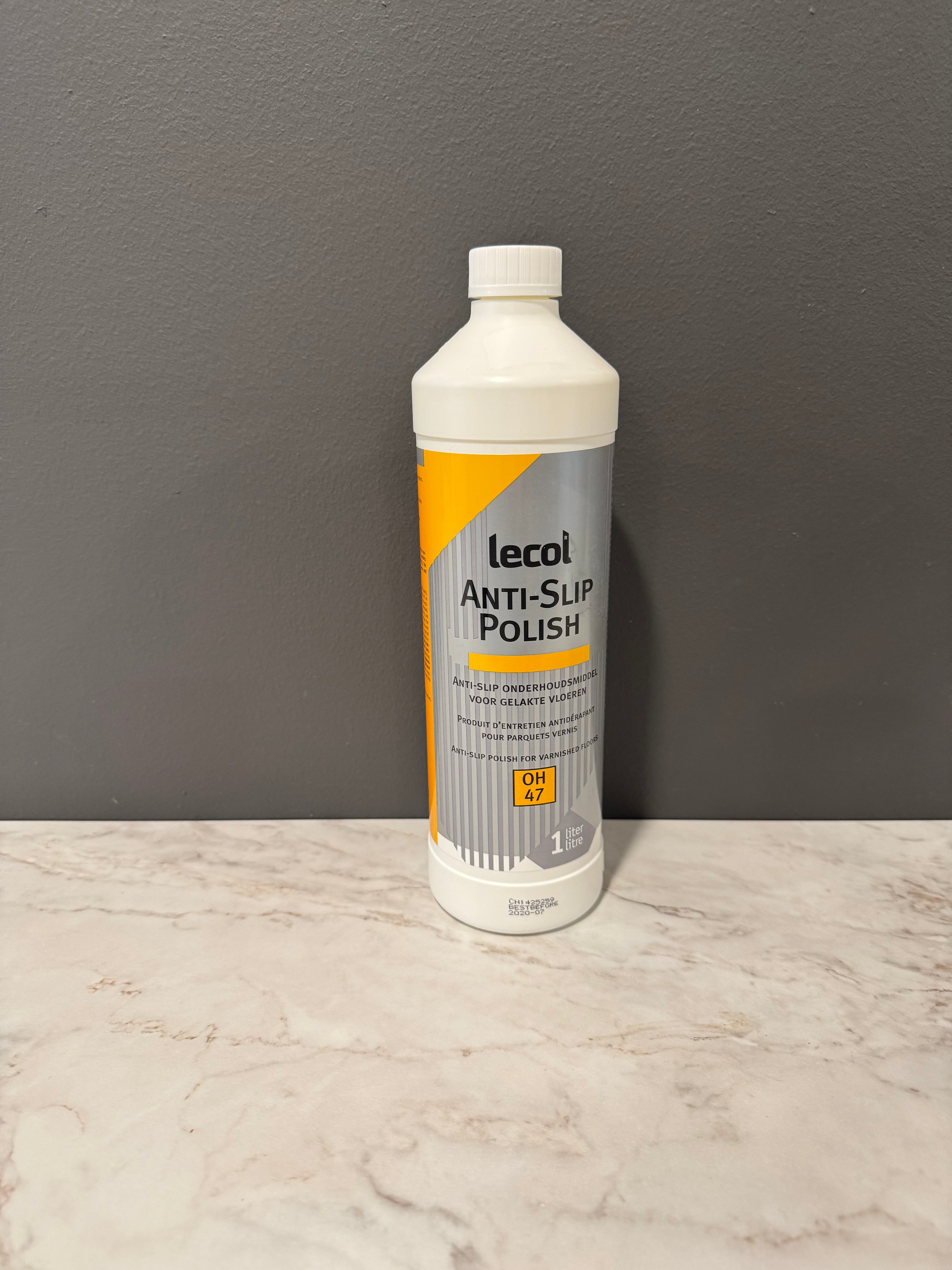 Anti-Slip Polish | Onderhoud voor Gelakte Vloeren | Verhoogde Grip & Bescherming | 1 Liter
