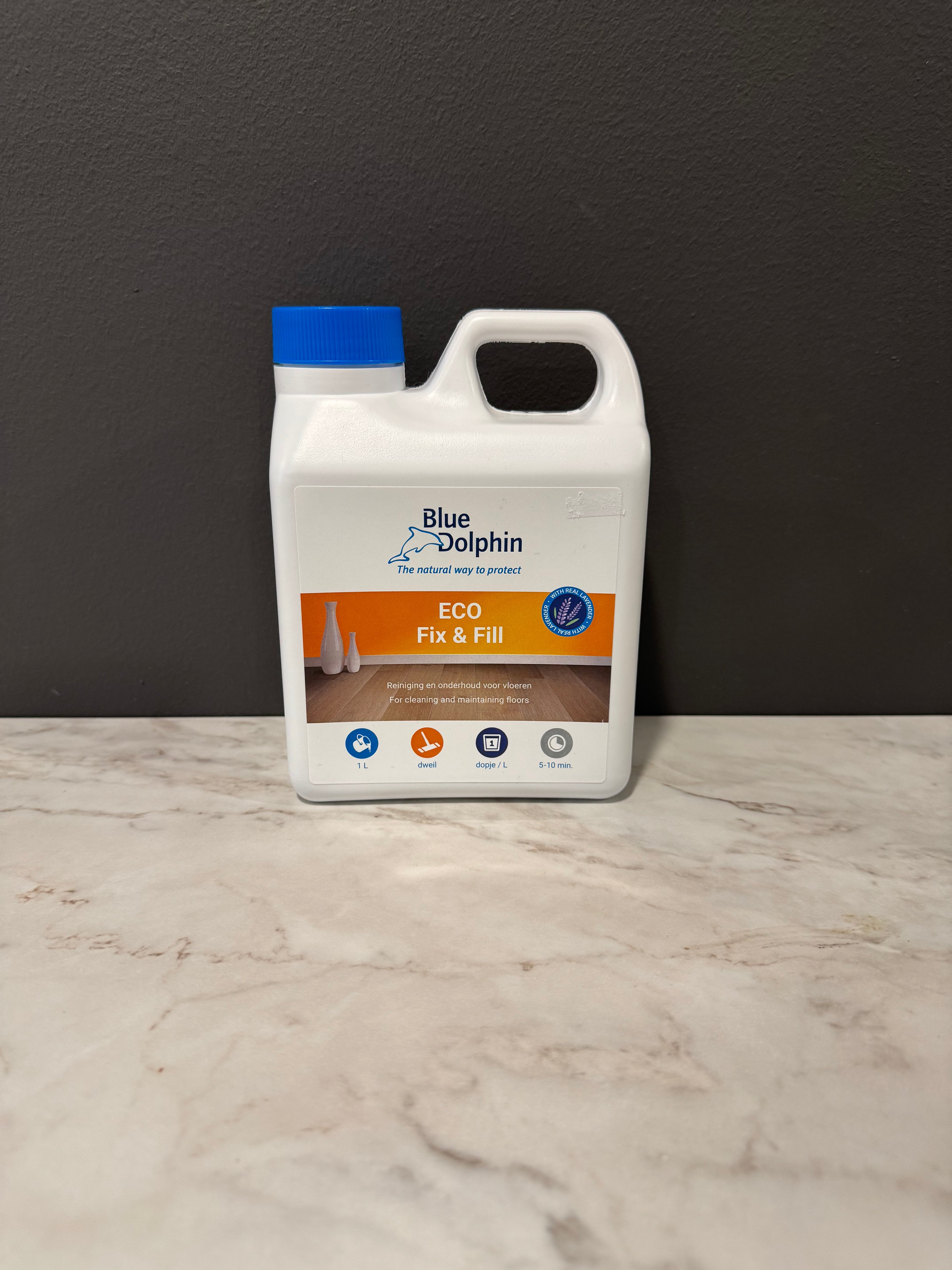 Eco Fix & Fill | Reiniging & Onderhoud voor Vloeren | Herstelt & Beschermt Oppervlak | 1 Liter