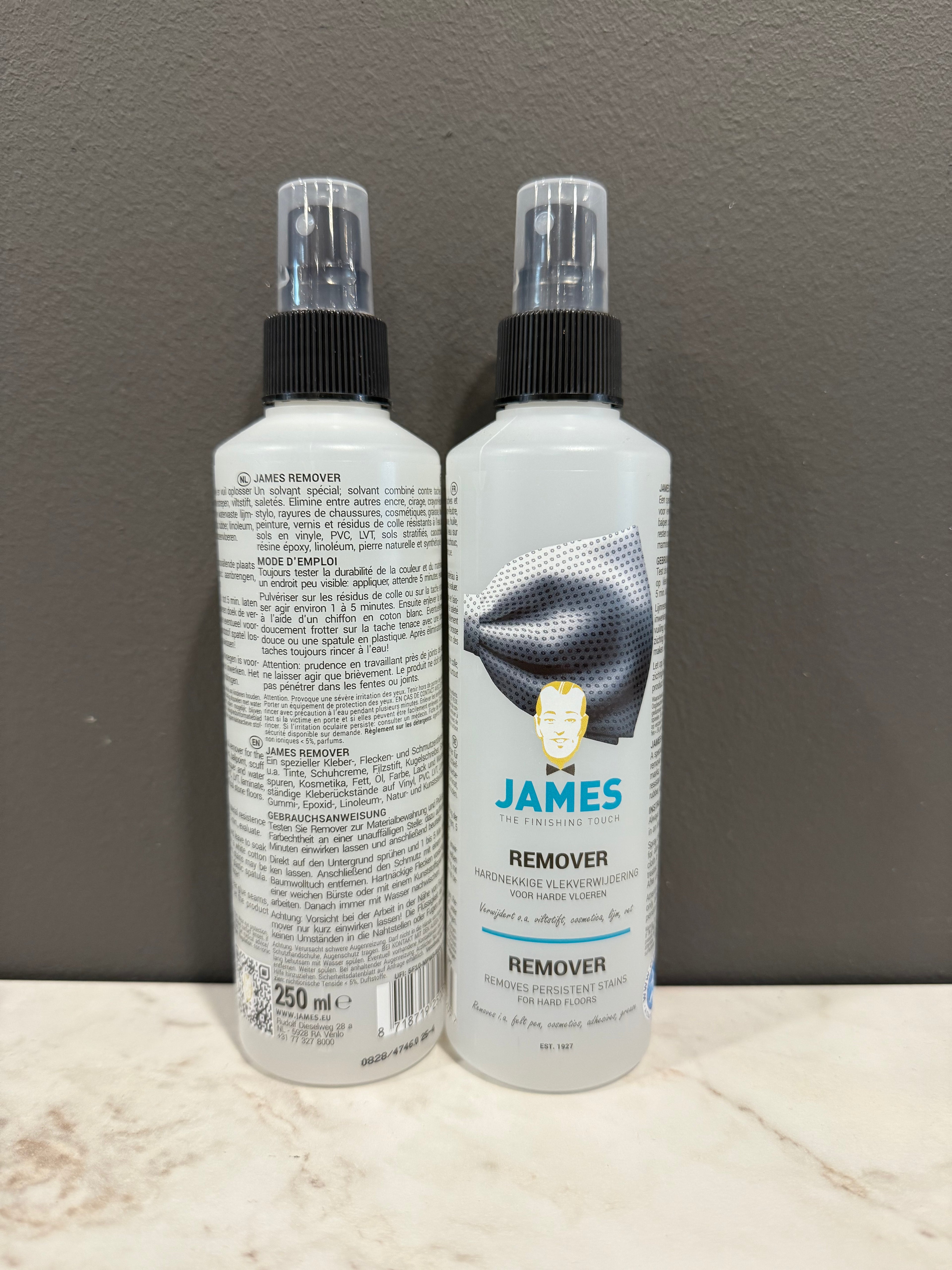 James Vlekverwijderaar | Hardnekkige Vlekken | Veilig voor Tapijt & Bekleding | 250 ml