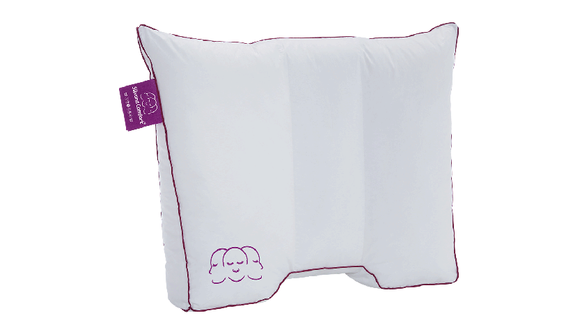 Comfort Hoofdkussen paars | Beetje Zacht | Favoriet voor Balans in Ondersteuning | Microvezel