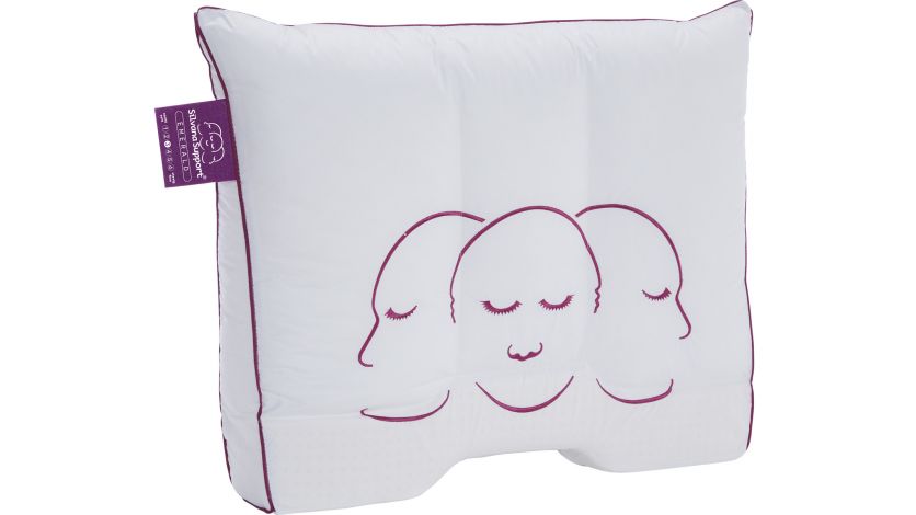 Support Hoofdkussen Paars | Medium Steun | Allround Comfort | Microvezel